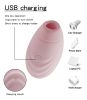 USB Rechargeable Small Shell Sucking Mini Massage Vibrator Female Sucker