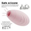 USB Rechargeable Small Shell Sucking Mini Massage Vibrator Female Sucker