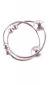 Fetish Fantasy Series Silver Nipple Bull Rings (SKU: TCN-PD3603-26)